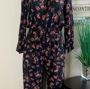 Velvet by GRAHAM & SPENCER for Anthropologie Jumpsuit Size L
